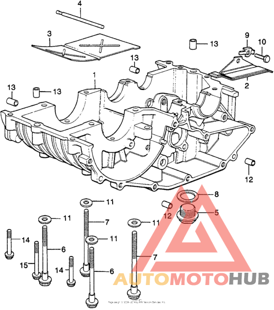 Lower crankcase