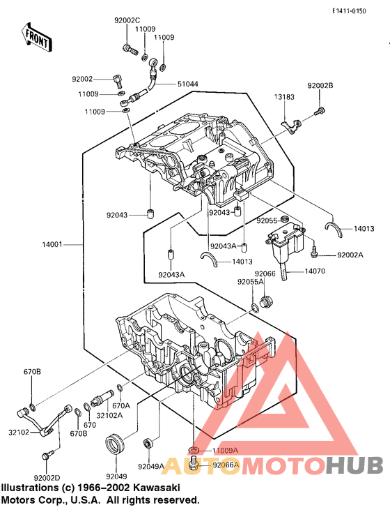 Картер двигателя