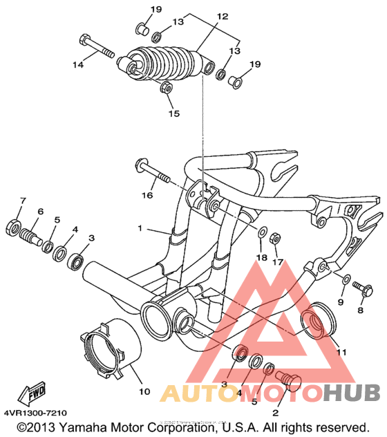 Задний рычаг подвески