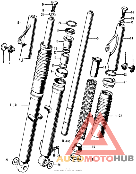 Передняя вилка