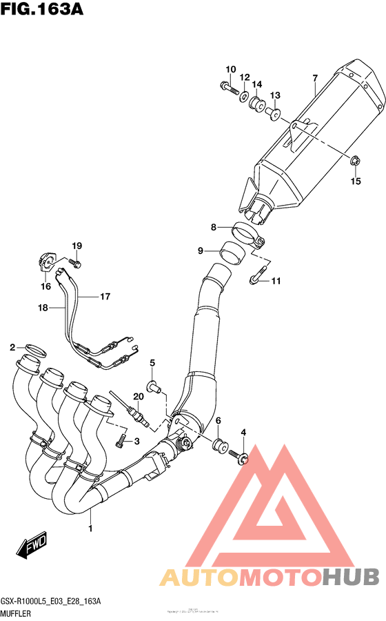 Muffler (Gsx-R1000L5 E03)
