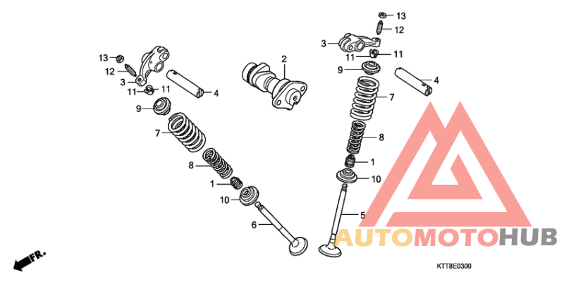 Распред вал/клапана