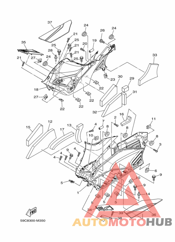 Support & repose pied