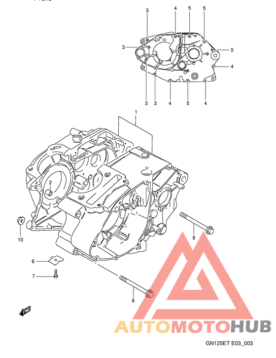 Картер двигателя