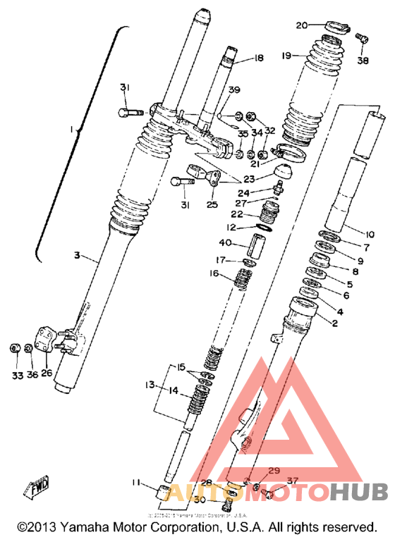 Передняя вилка