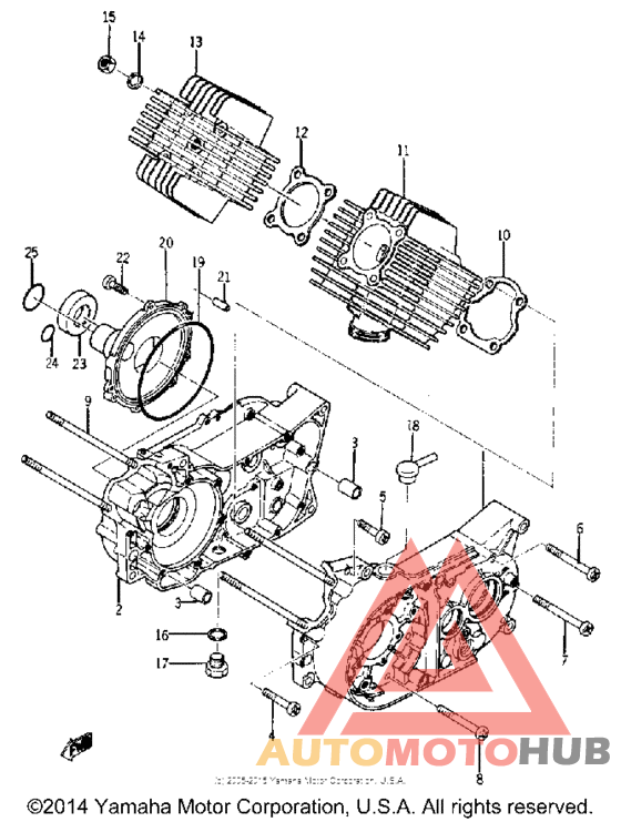 Картер двигателя