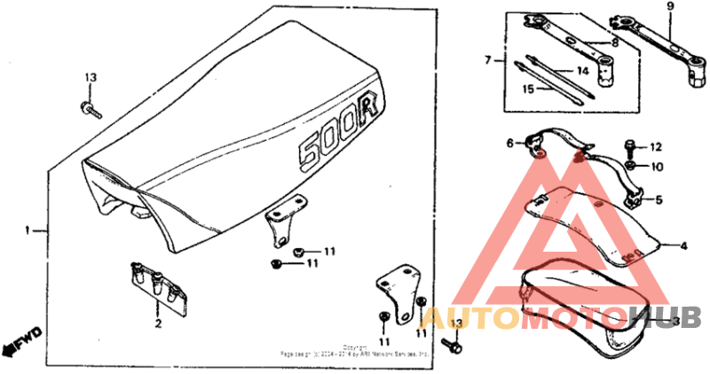 Seat + tools 81-82