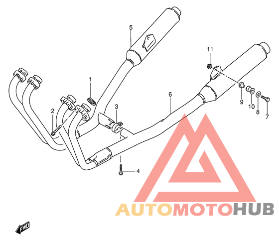 Muffler comp