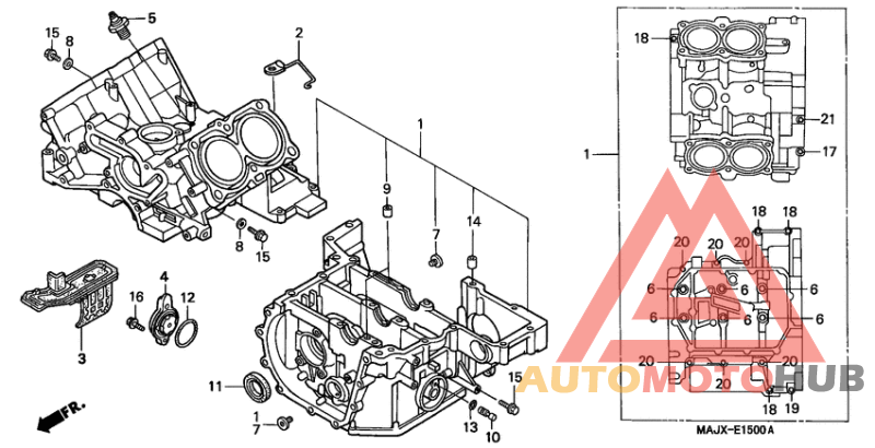 Картер двигателя
