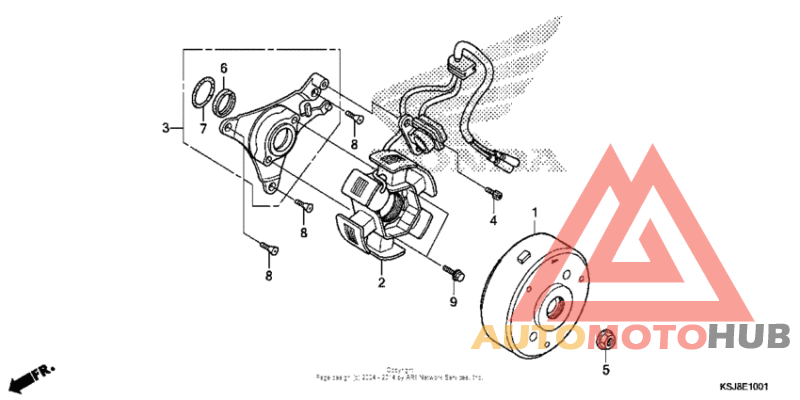 Alternator (crf100f)