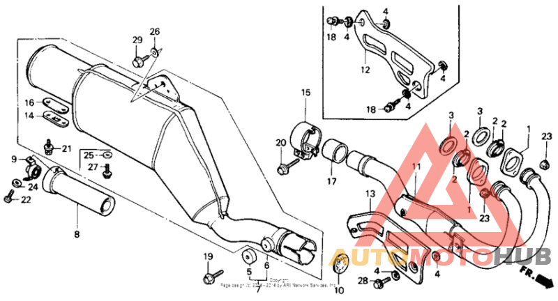 Muffler 84-89