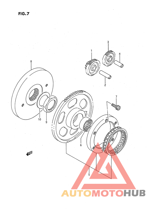 Муфта стартера