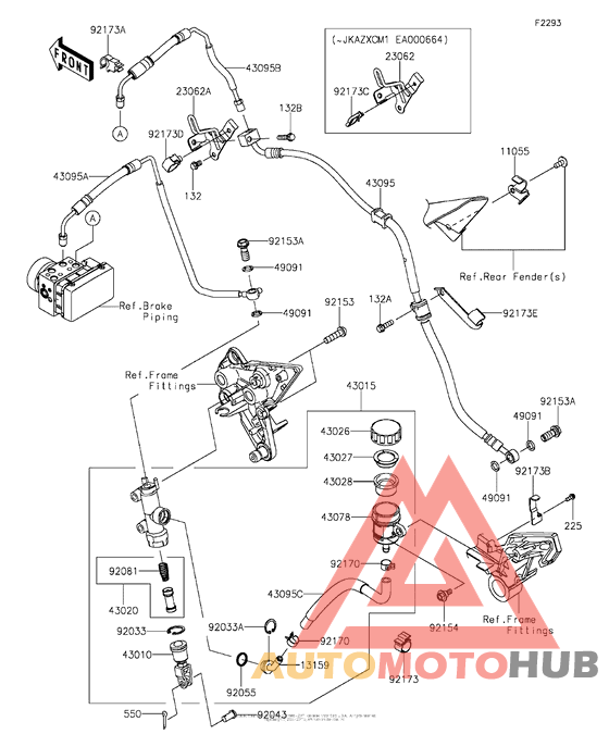 Rear Master Cylinder(1/2)