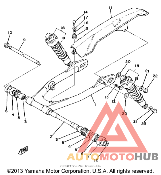 Rear arm - suspension