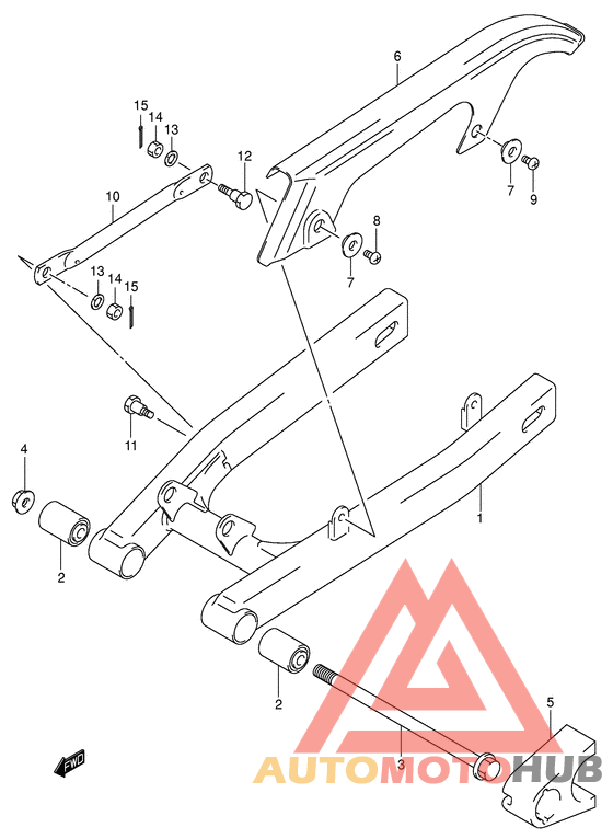 Маятник задний