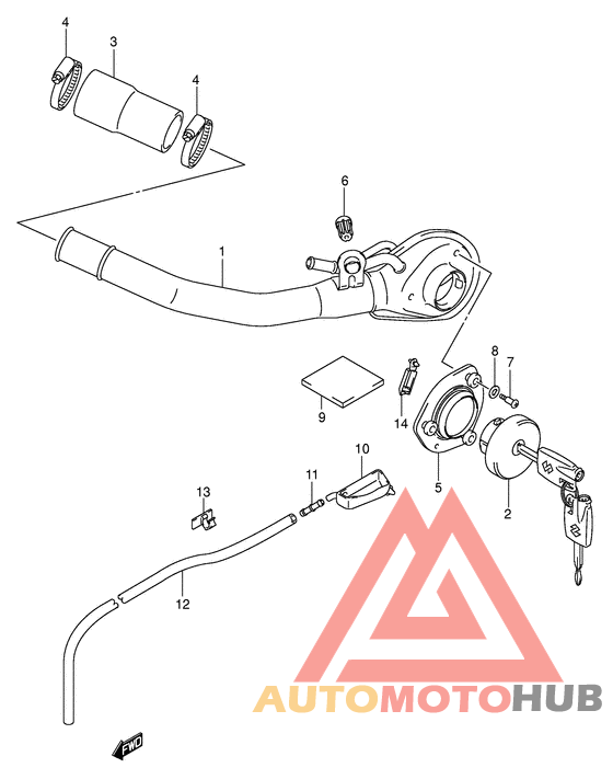 Fuel inlet