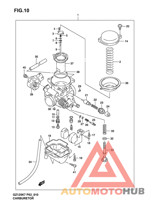 Carburetor assy