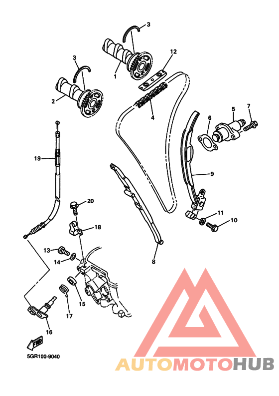 Цепь распределительного вала