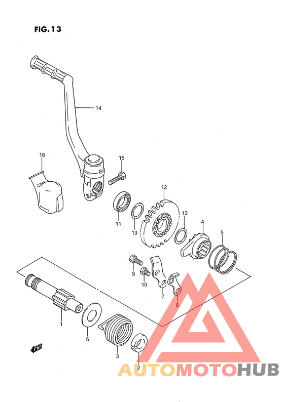Ножной стартер