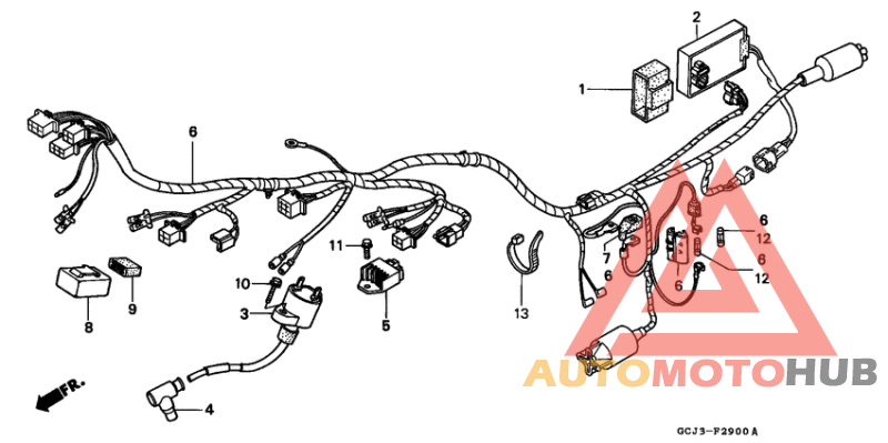 Wire harness/ ignition coil