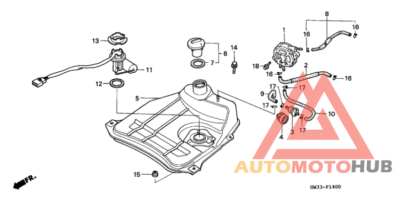 Fuel tank/fuel pump