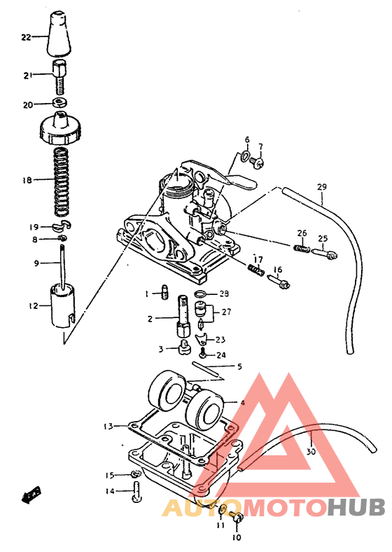 Carburetor assy