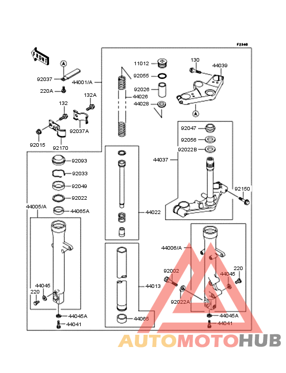Передняя вилка