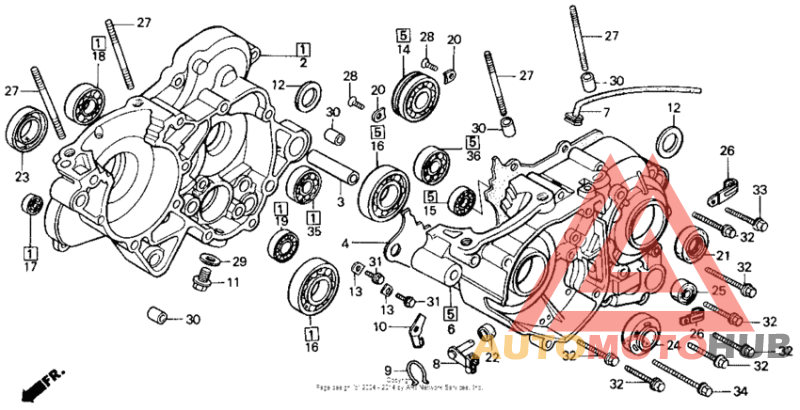 Crankcase 84-86
