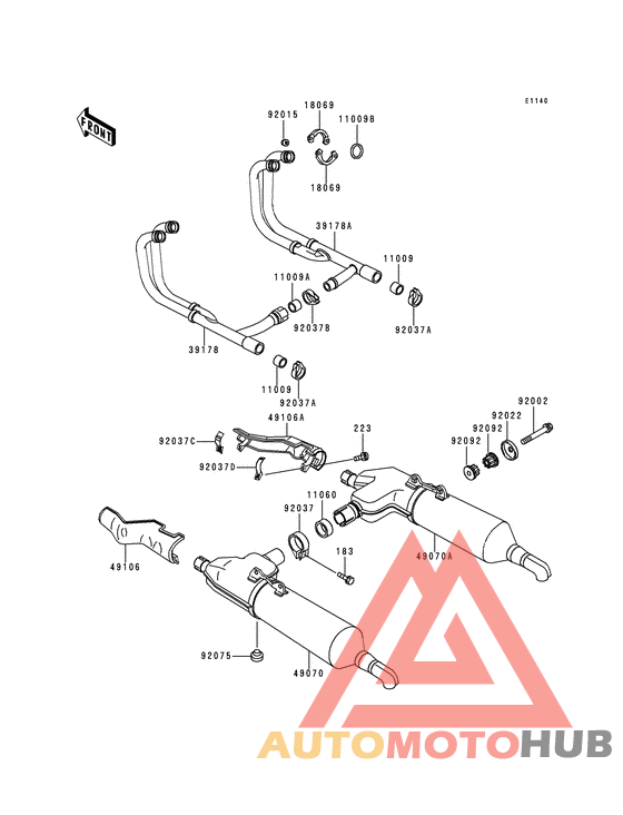 Muffler comp