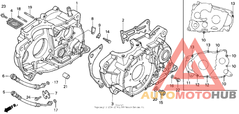 Картер двигателя