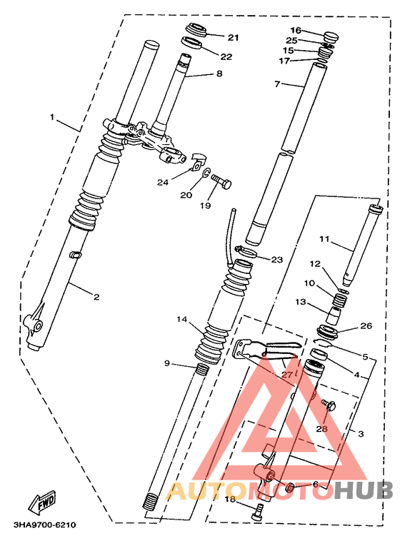 Передняя вилка