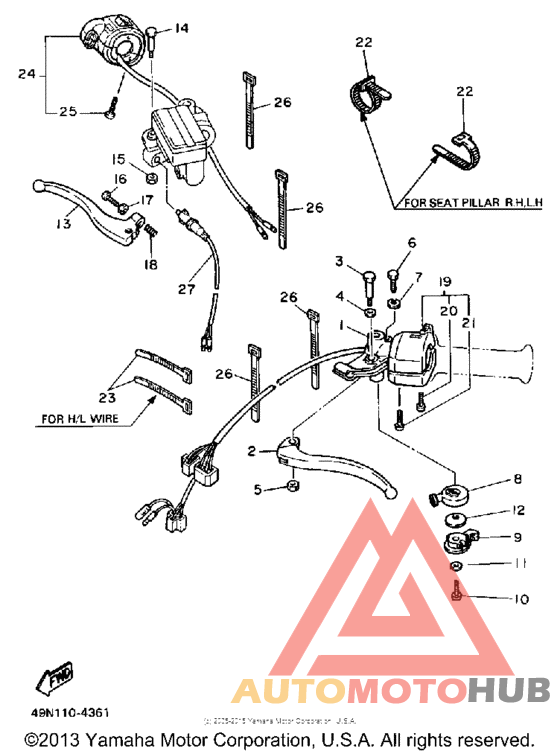 Handle switch - lever