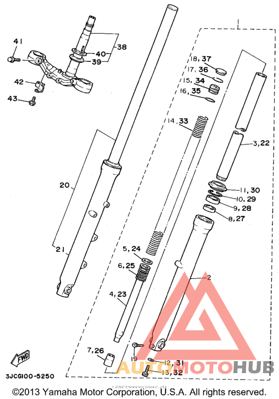 Передняя вилка