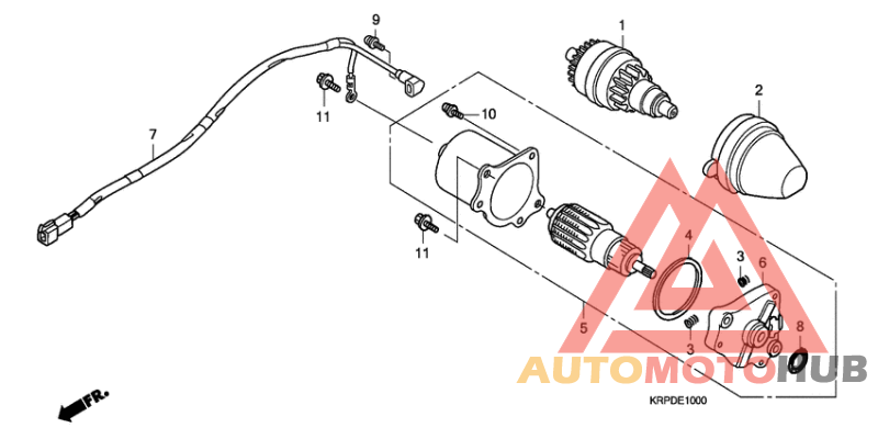 Стартерный мотор
