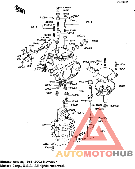 Детали карбюратора