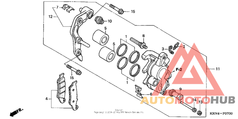 Передний суппорт