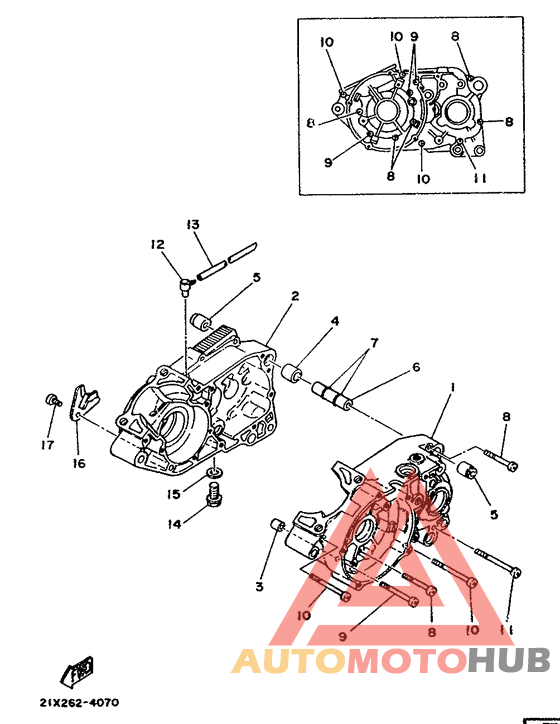 Картер двигателя