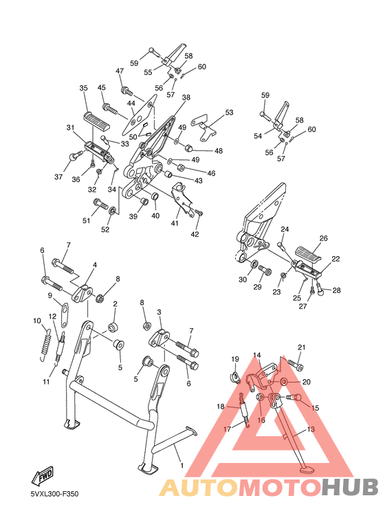 Stand & footrest