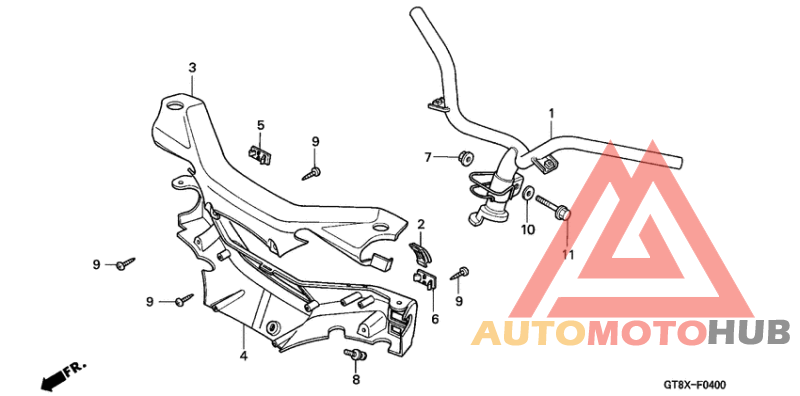 Handle pipe/handle cover
