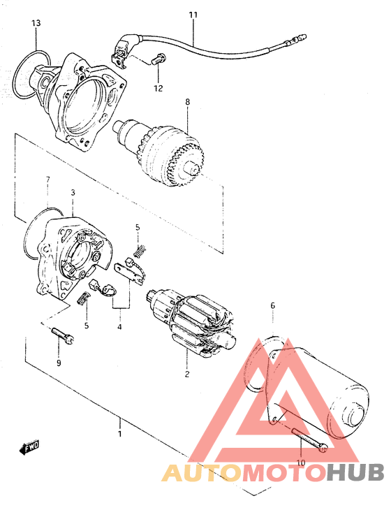 Стартерный мотор