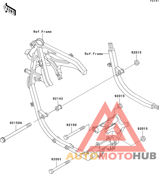 Рама ,крепежные детали