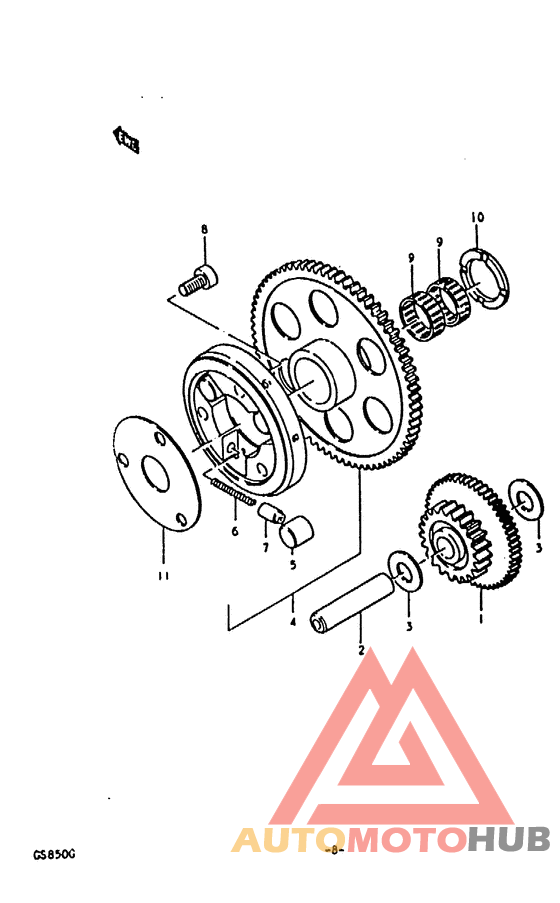 Муфта стартера