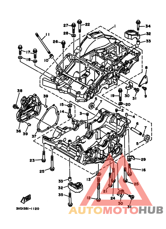 Картер двигателя