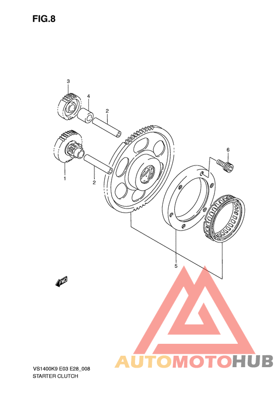 Муфта стартера