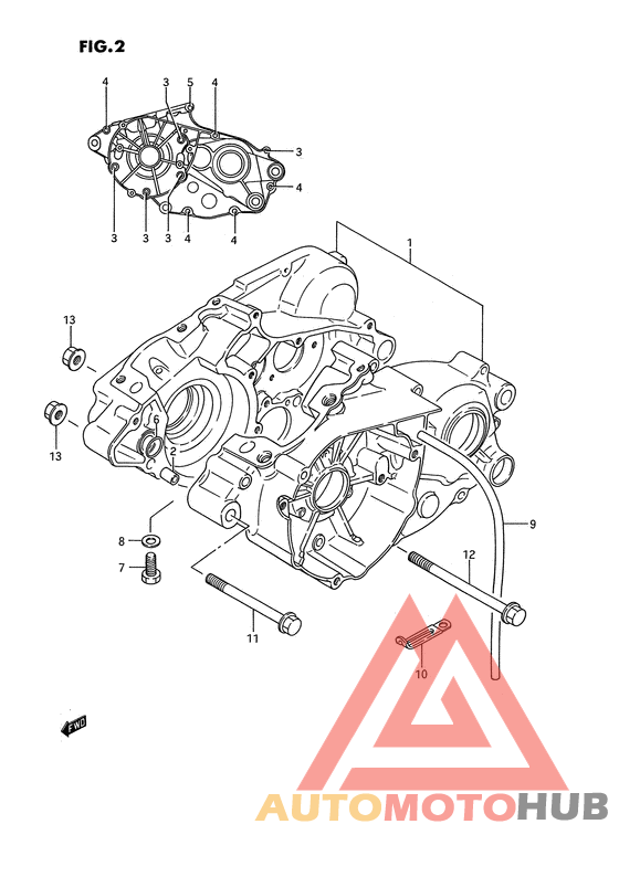 Картер двигателя