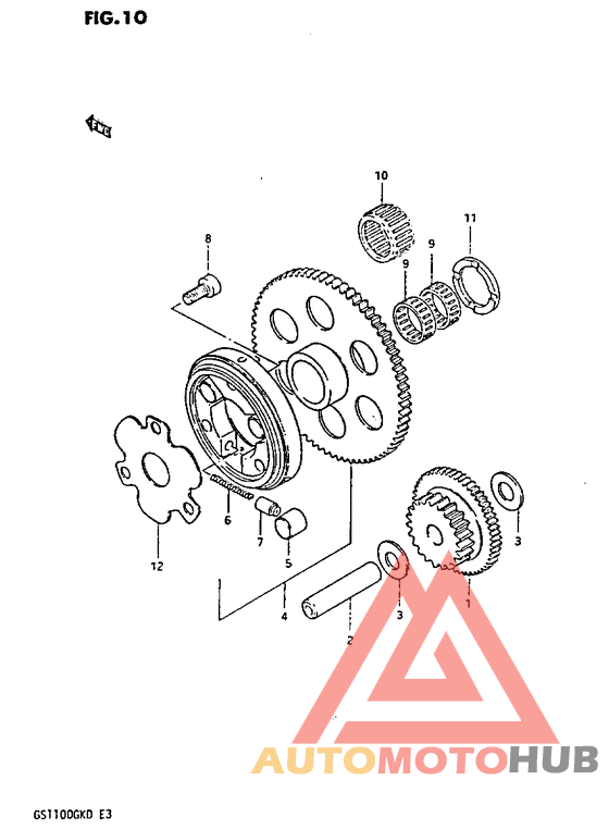 Муфта стартера