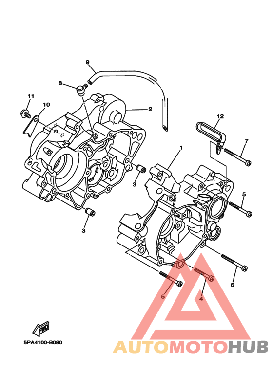 Картер двигателя
