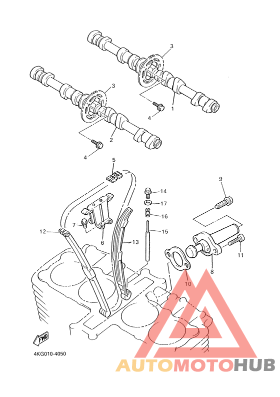 Camshaft. chain