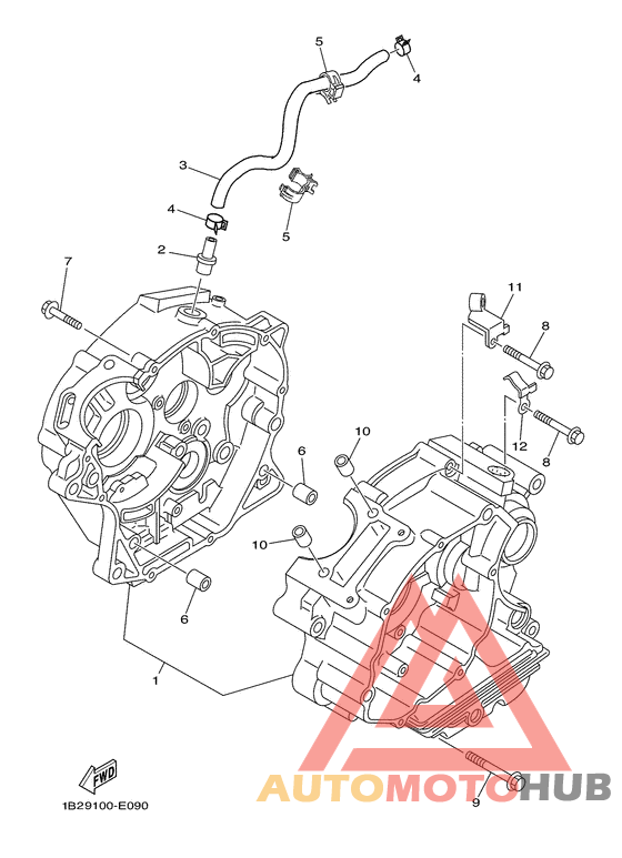 Картер двигателя