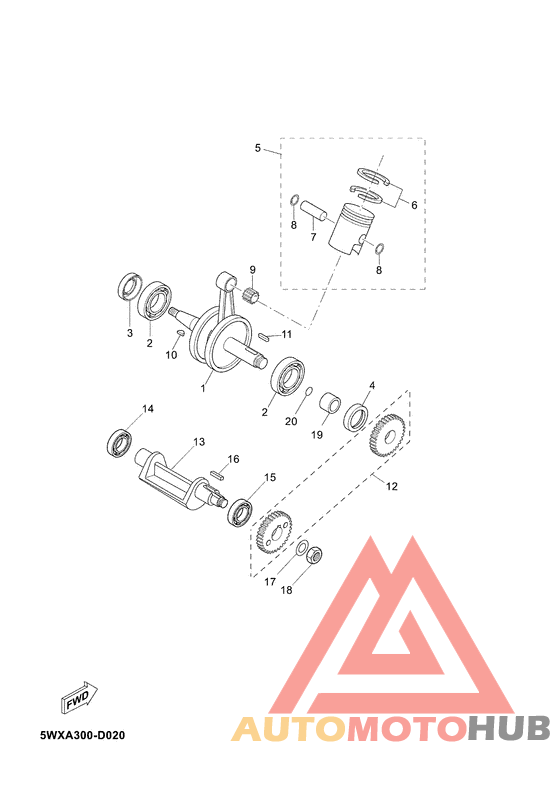 Crankshaft & piston